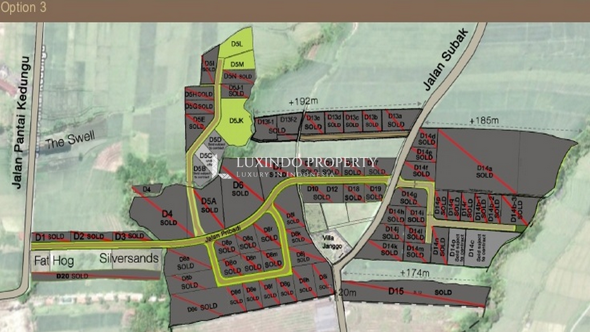 KEDUNGU – LARGE LAND FOR SALE CLOSE TO THE BEACH (FHL310)